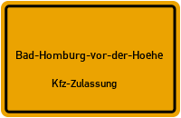Zulassungsstelle Usingen